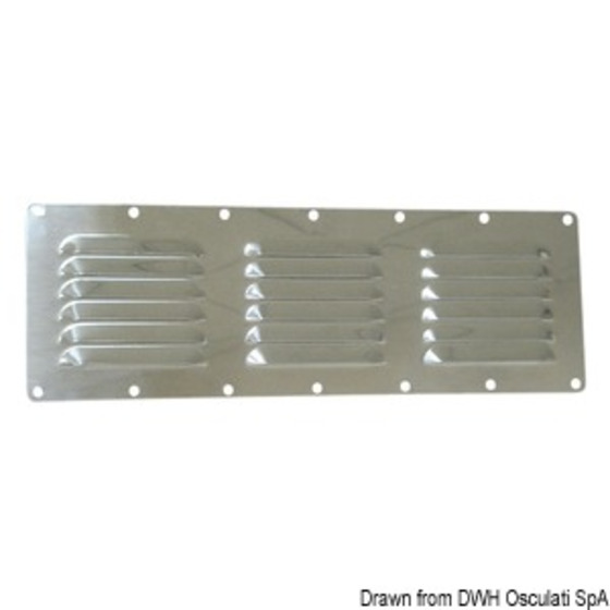 Grille de ventilation rectangulaire Osculati