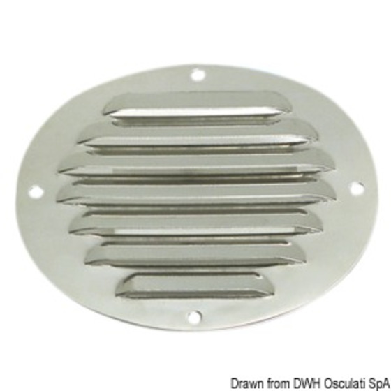 Grille de ventilation ovale Osculati