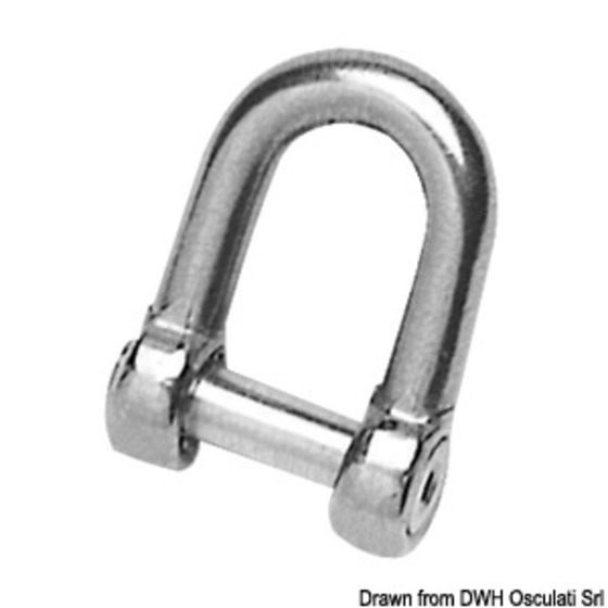 Osculati Shackle With Allen-head Recessed Pin