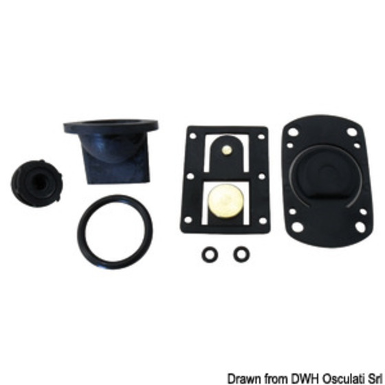 Osculati Gasket Kit And Spare Valves