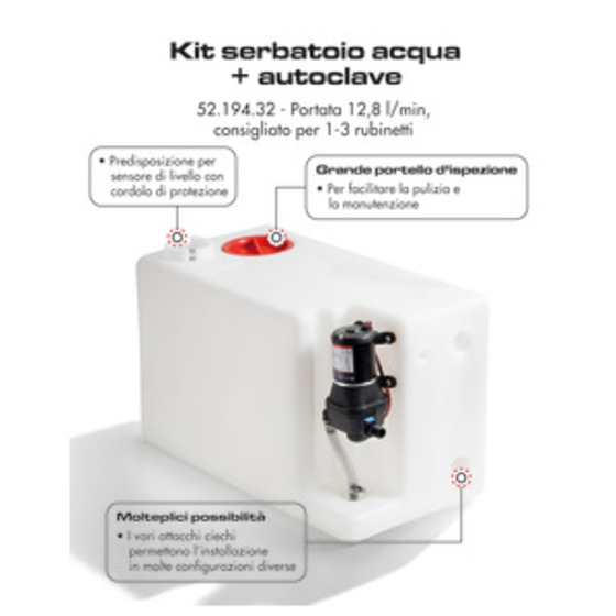 Kit Kissed Réservoir E Autoclave