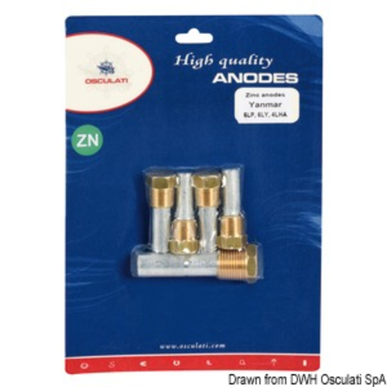 Osculati Zinc Kit For 6lp/6ly/4lh Onboard Engines