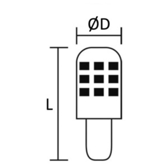 Osculati Smd Led Bulbe14/e27 Screw