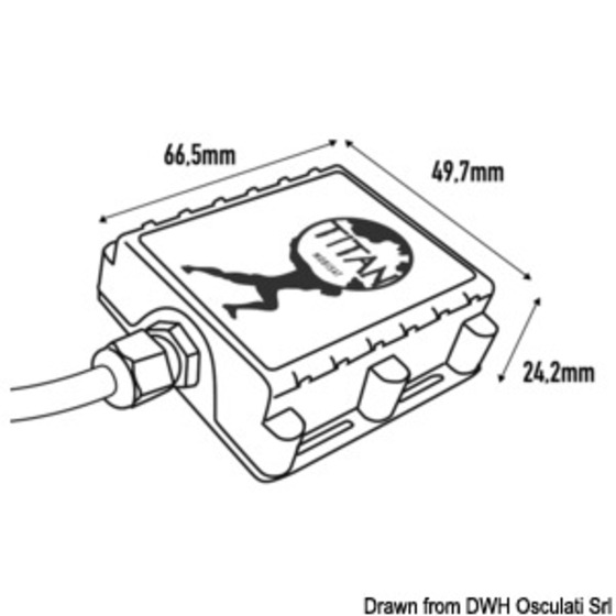 Osculati Gps Mobisat Titan Online Anti-theft Device