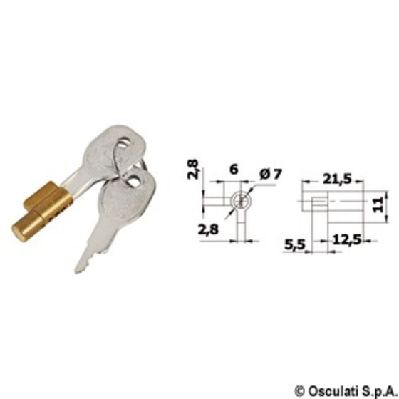 Osculati Hook Locking Device