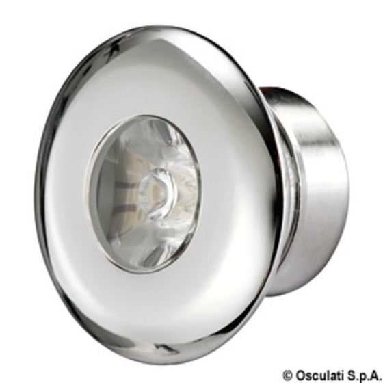 Osculati Led Courtesy Light For Recess Mounting - Frontal Orientation