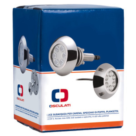 Osculati Underwater Light With Stud For Hull / Transom / Platform