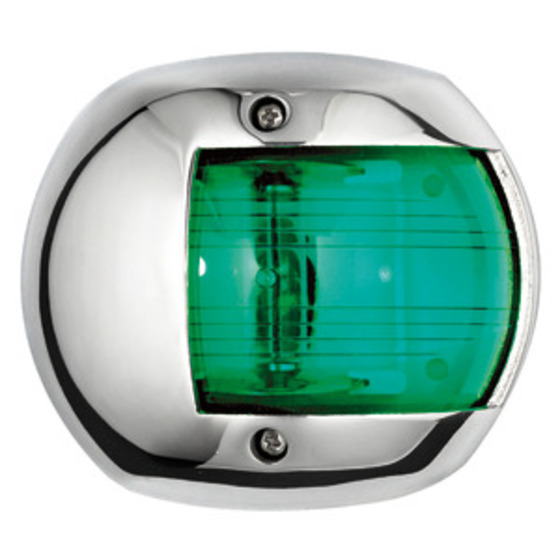 Osculati Compact 12 Navigation Lights Made Of Mirror-polished Aisi316 Stainless Steel