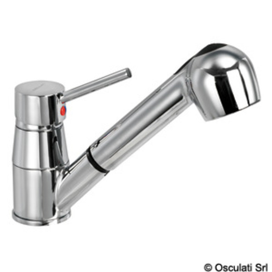 Osculati Diana Swivelling Mixer With Ceramic Cartridge And Removable Two-jet Shower