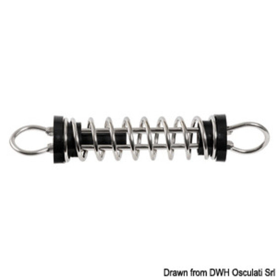 Osculati Polished Stainless Steel Mooring Spring