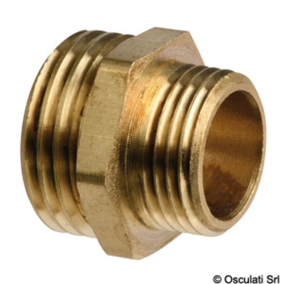 Osculati Double Brass Nipples (reduced)