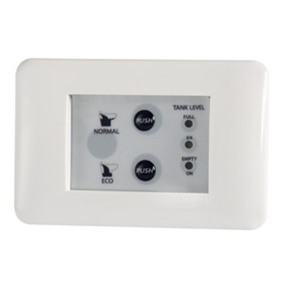 Osculati Toilet Unit Control Panel