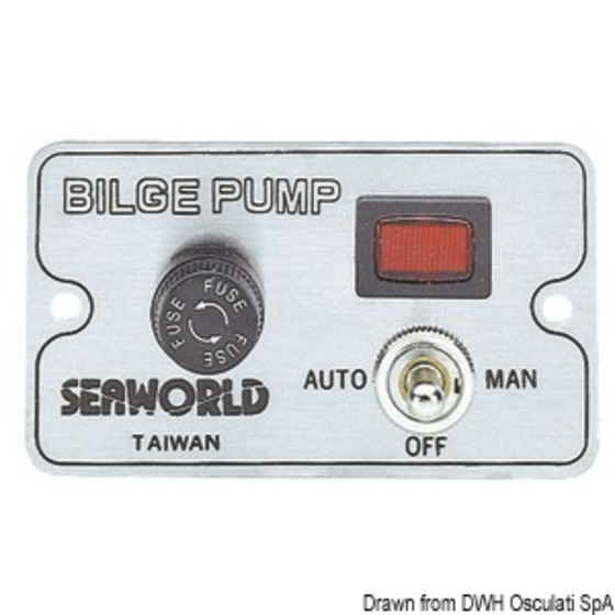 Osculati Manual Panel Switch For Electric Bilge Pumps