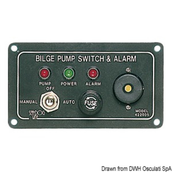 Osculati Panel Switch For Electric Bilge Pumps