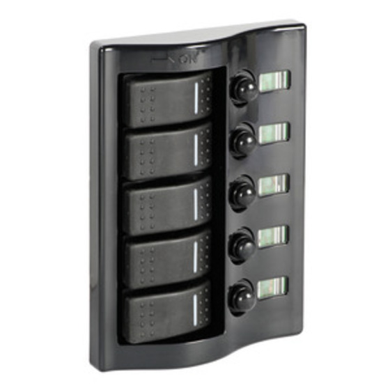 Osculati Electric Control Panel With Flush Rocker Switches