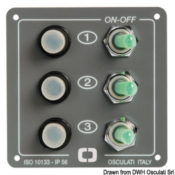 Osculati Elite Electric Control Panel