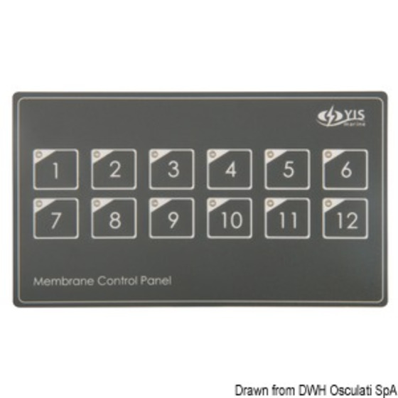 Osculati Ultra Slim Touch-control Electric Panel