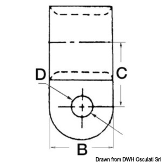 Osculati Nylon Fairleads/cord Grips