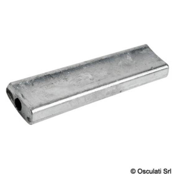 Osculati Zinc Plate With 104x28-mm Passing-through Hole