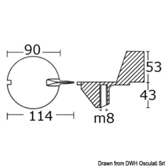 Pie Osculati 50 Hp 4 Tiempos