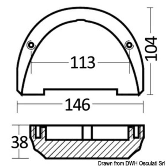 Osculati Piede Duo Prop (auch Piede Cobra Omc)