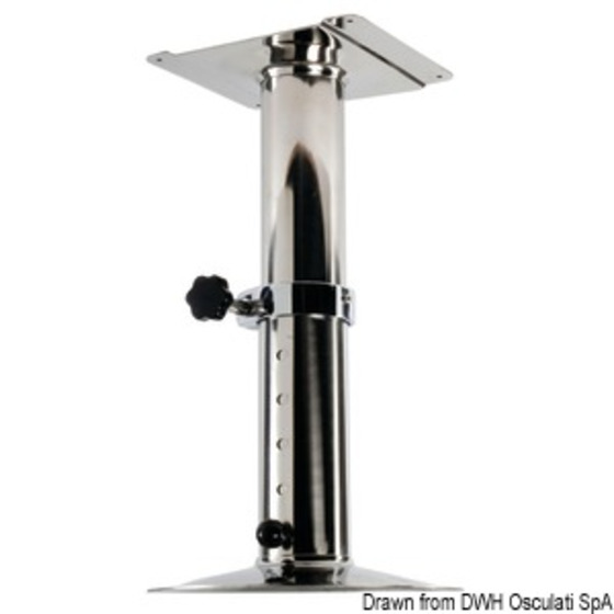 Osculati Universal Telescopic Swivelling Pedestal