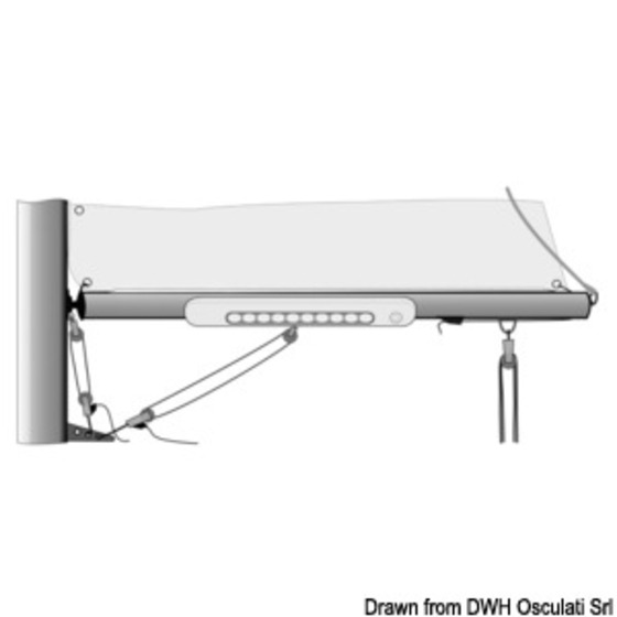 Osculati Freestanding Watertight Led Light Fixture