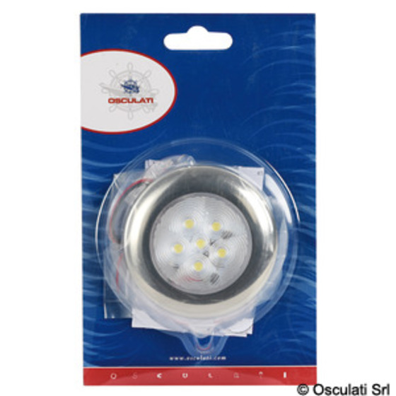 Osculati Led Ceiling Lightwired Recessless Version