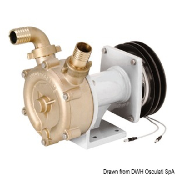 Osculati Bronze Self-priming Impeller Pump With Electromagnetic Clutch