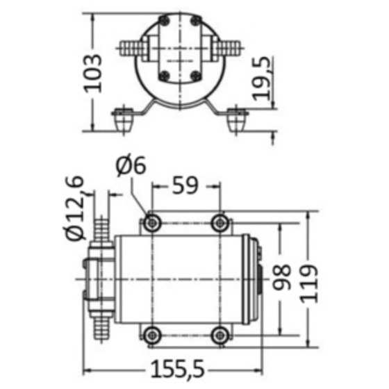 Osculati Self-priming Pump For Oildiesel Oil And Viscous Fluids