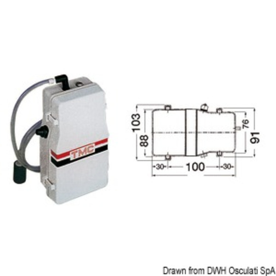 Pompe aérateur électrique Osculati Tmc pour aquariums