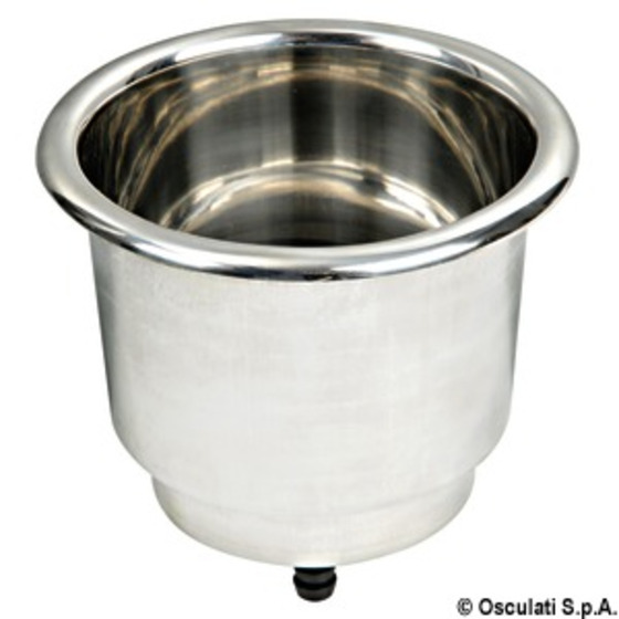 Osculati Deluxe Stainless Steel Glass Holder