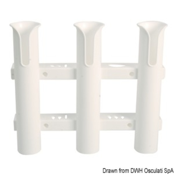 Osculati Plastic Fishing Rod Holder For Bulkhead Mounting