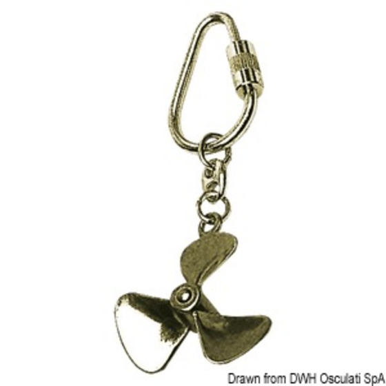 - Pendant Polished Brass Key Rings