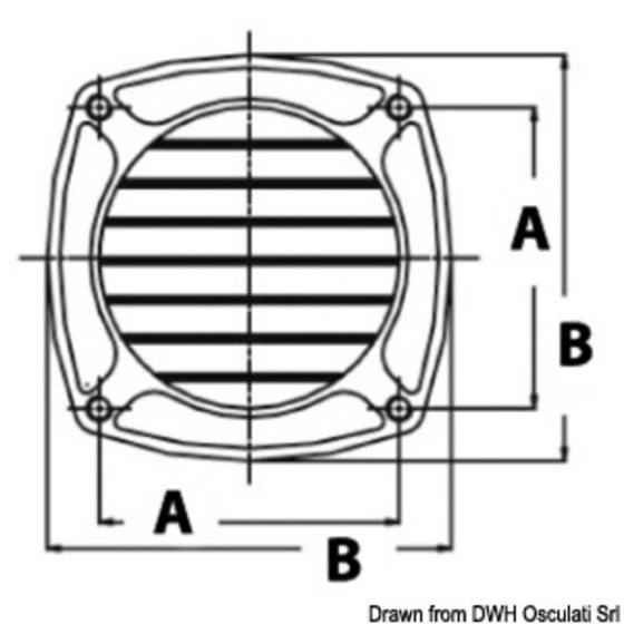 Osculati Stainless Steel Air Vent