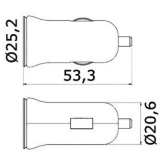 Osculati 12/24v Usb Plugs