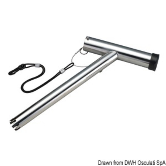 Osculati Raised Tubular Fishing Rod Holder