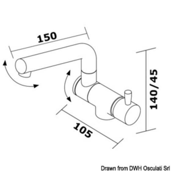 Osculati Wheel Double-connection Series