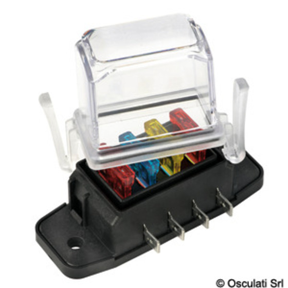 Osculati Watertight Blade Fuse Holder With Deep Lid