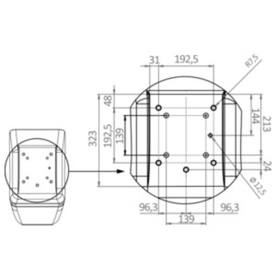 Osculati Ergonomic Seat Frame