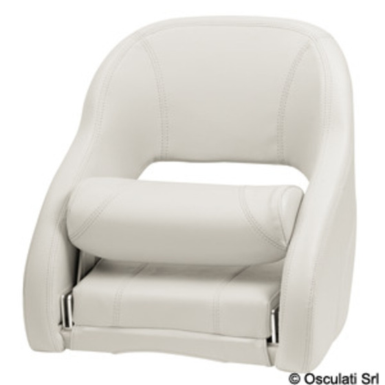 Osculati Ergonomic Padded Seat With H52r Flip-up Bolster