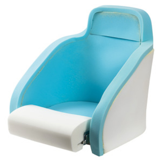 Osculati Ergonomic Padded Seat With H54 Flip-up Bolster