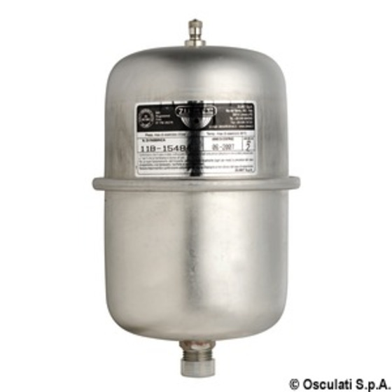 Osculati Universal Accumulator Tank For Fresh Water Pumps And Water Heaters