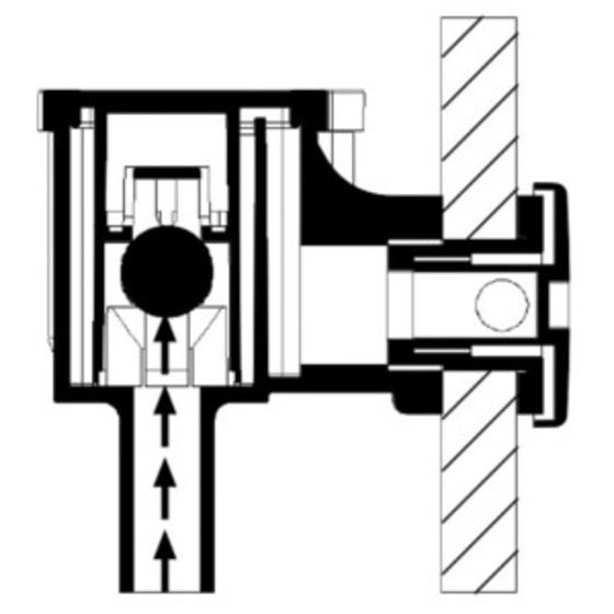 Osculati Fuel-lock Vent With Trap To Prevent Water To Flow Back