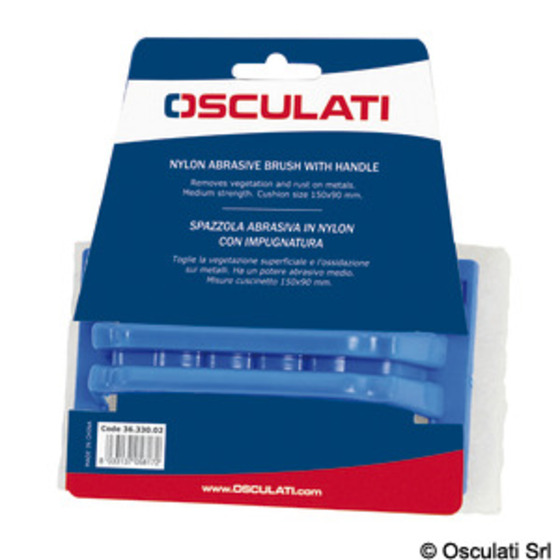 Osculati Abrasive Brush With Nylon Handle