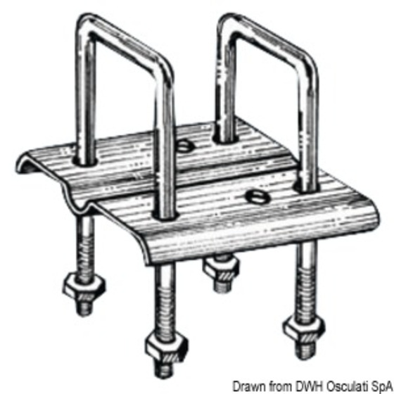 Osculati Support de Fixation pour Rouleau