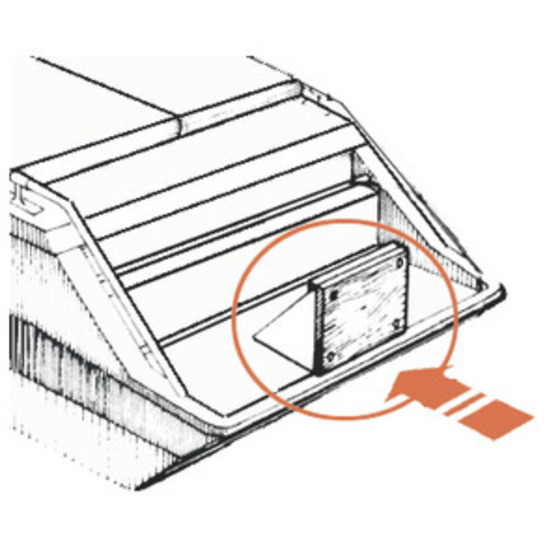 Support moteur Osculati pour fixation sur surface