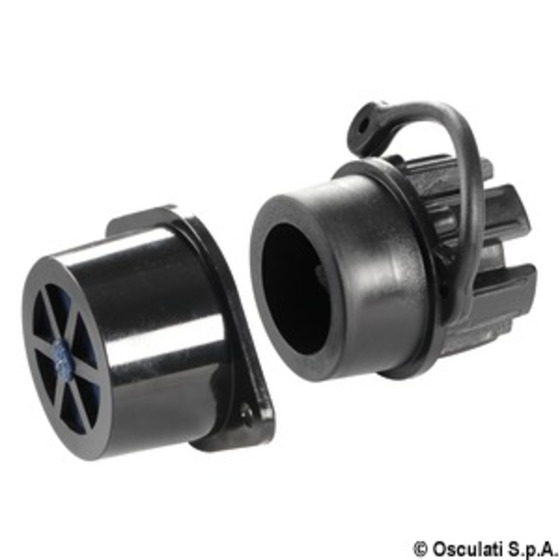 Osculati Drain Plug Fitted With Valve For Rubber Dinghies