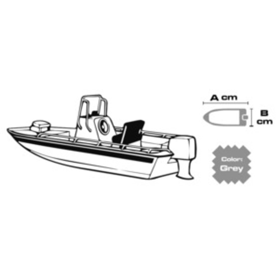 Osculati Cover For Open Hulls With Central Steering Dashboard/decked Hulls With Windscreen