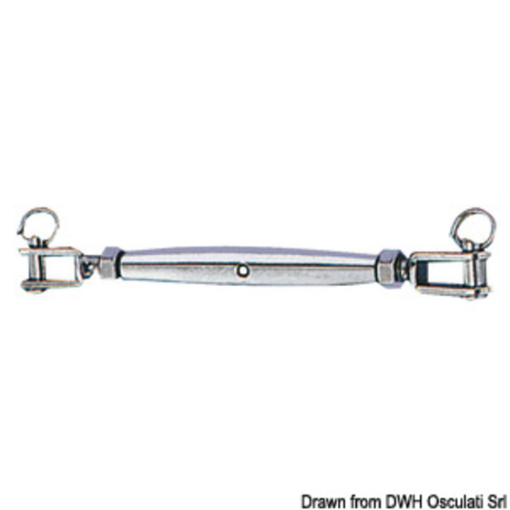 Osculati Rigging Screws With Two Fixed Jaws